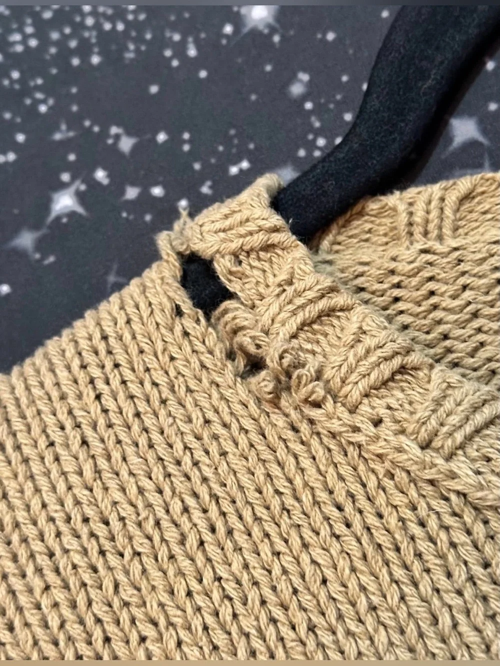 Polo Ralph Lauren Beige Knit Crewneck Sweater